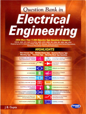 Question Bank in Electrical Engineering(English, Paperback, Gupta J. B)