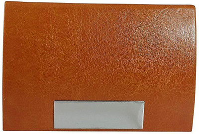 

Helloperfect 15 Card Holder(Set of 1, Brown)