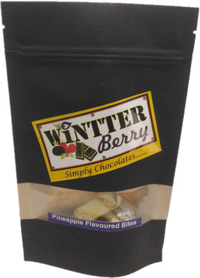 

wintter berry 2 in 1 combo pack of pineapple flavored dark chocolate Bars(Pack of 2, 11 Units)