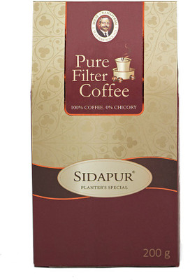 

sidapur Pure Filter Coffee. 100% Coffee with no added Chicory. For South Indian Filter Coffee Roast & Ground Coffee 200 g