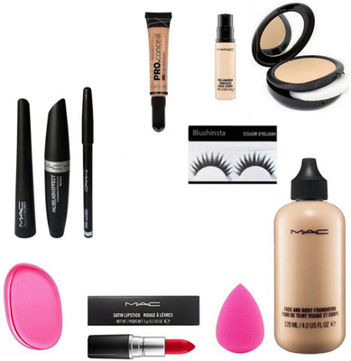 

Blushinsta Bigwig combo make up kit (Set of 11)(Set of 11)