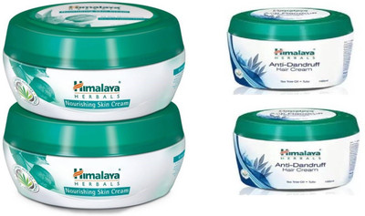 

Himalaya Anti-Dandruff Hair Cream 100ml 2pc Nourishing Skin Cream(100ml) 2pc(Set of 4)