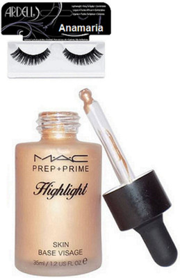 

anamaria Eyelashes & Mac Prep+Prime Highlight(Set of 2)