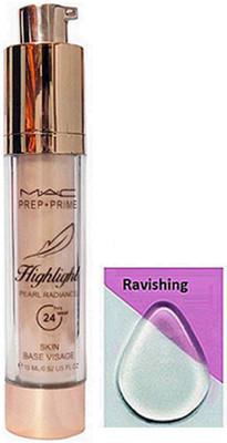 

ravishing Silicon puff & Mac Prep+Prime Highlight Pearl Radiance(Set of 2)