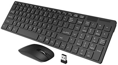 

FU4 2.4GHZ MINI KEYBOARD ULTRA -THIN MOUSE COMBO SET Wireless (Black) Combo Set