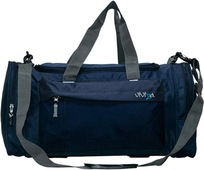 

Viviza (Expandable) Water Resistance Polyester Navy Blue Air Bag Travel Duffel Bag(Multicolor)