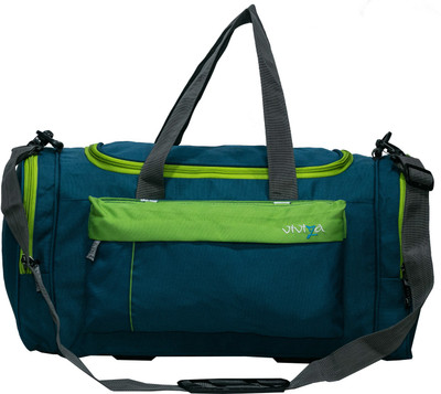 

Viviza (Expandable) Water Resistance Polyester A Blue Air Bag Travel Duffel Bag(Blue)