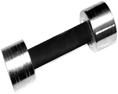 

StepInnStore ''BEST QUALITY'' Steel Chrome Plated 5*kg (Single Piece) Fixed Weight Dumbbell(5 kg)