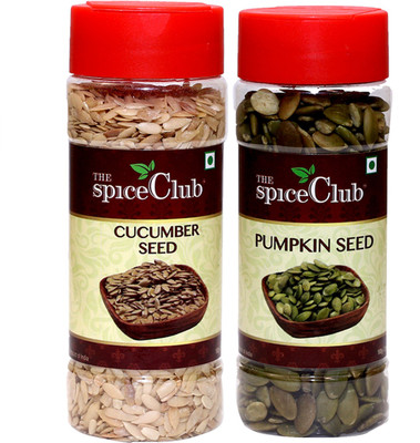 

The Spice Club Cucumber Seeds, Pumpkin Seeds(200 g, Pack of 2)