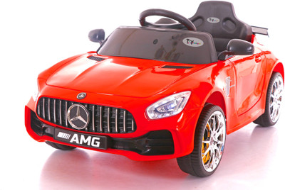 

Toy House Futuristic Benzy AMG Rechargeable Battery Operated Ride-on car for Kids ( 2 to 5yrs ) Car Battery Operated Ride On(Red)
