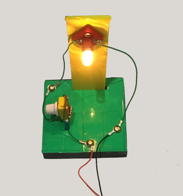 

project hub Bulb Light Intensity Control using Variable Resistor || Potentiometer based School Project, DIY Kit Educational Electronic Hobby Kit