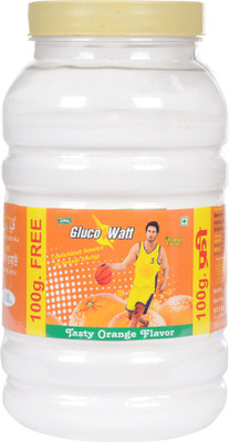 

Samrat Gluco Watt 1kg - Glucose Based Energy Drink(Orange Flavored)
