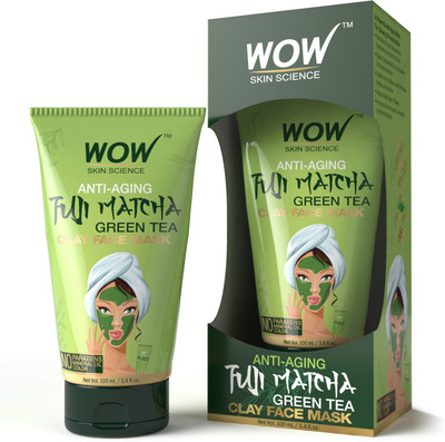

WOW Skin Science Anti-Aging Fuji Matcha Green Tea Clay Face Mask - 100 mL TUBE(100 ml)