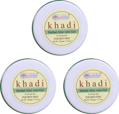

Khadi Rishikesh Khadi Rishikesh Herbal Aloevera Gel Pack of 3 Each 150g(150 g)