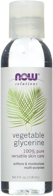 

Now Foods Solution Vegetable glycerine 100% oyre versatile skin care softens & moisturizes(118 ml)