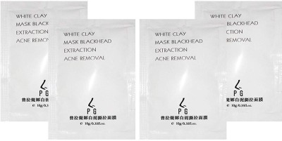 

PG Blackhead & Whitehead Remover Clay Mask Pack of 4(10 g)