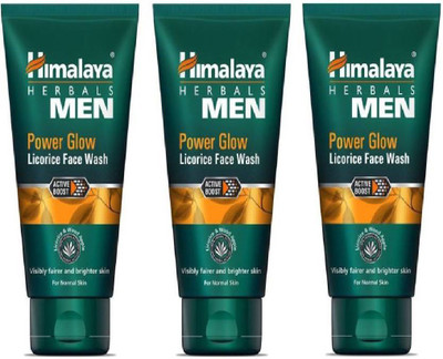 

Himalaya POWER GLOW Licorice Face Wash (100 ml) PACK OF 3 Face Wash(300 ml)