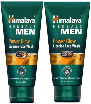 Himalaya POWER GLOW Licorice Face Wash (100 ml) 2pc Face Wash(200 ml)