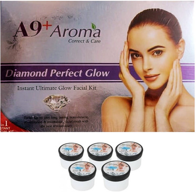

A9+ aroma Diamond Perfect Glow 5 in 1 Fcaial Kit 600g 600 g