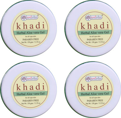 

Khadi Rishikesh Herbal Aloevera Gel Pack Of 4 Each 150g(150 g)