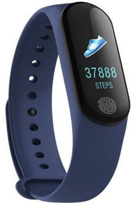 

ADONYX M3 PLUS IP67 Waterproof Blood Pressure Sleep Heart Rate Wristband Fitness Band(Black, Pack of 1)
