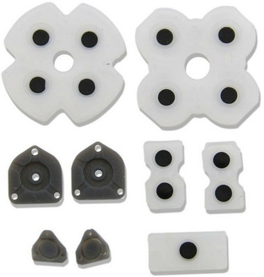 

New World PS4 Controller Conductive Rubber Pad Gaming Accessory Kit (White, For PS4) Gaming Accessory Kit(White, For PS4)