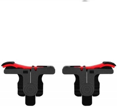 

ROAR PKU_450P PUBG red Trigger all smart phone compatible Sensitive Shoot/aim Buttons L1 R1 Trigger Mobile Game Controller ||compatible with all android & IOS smart phone Gaming Accessory Kit(Multicolor, For Android)