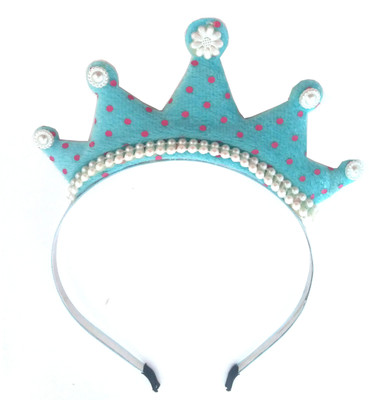 

FASHIONABLE BLUE COLOR PRINCESS Hair Band(Blue)