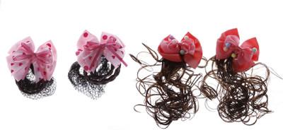 

Shop Frenzy DESIGNER PINK BOW ARTIFICIAL HAIR PINK FOR baby GIRL Hair Clip, Hair Pin(Pink)
