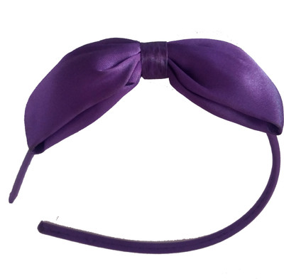FASHIONABLE Contemporary Bow Blue Hair Band Hair Band(Blue)