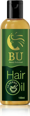 

BU Anti-Greying And Hair Fall Control Oil (14 Herbs) Hair Oil(100 ml)