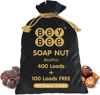 

Bey Bee 100% Organic Multipurpose Reetha Shells for Laundry Detergent & Hair Wash - 950g(950 g)