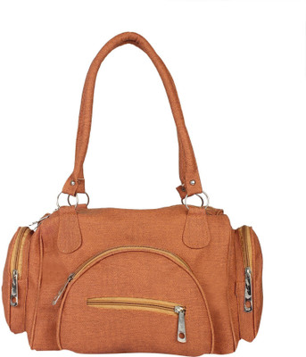 

VISHESH COLLECTIONS Hand-held Bag(Brown)