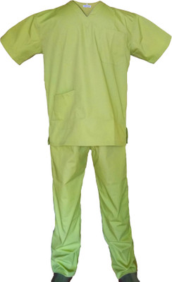 

LOYAL NEEDS Scrub suit Male SG - XXL Shirt, Pant Hospital Scrub(Sage Green XXL)