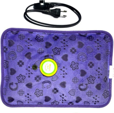 

CRETO Velvet Electric Heating Gel Bag for Pain Relief electric 1 L Hot Water Bag(Multicolor)