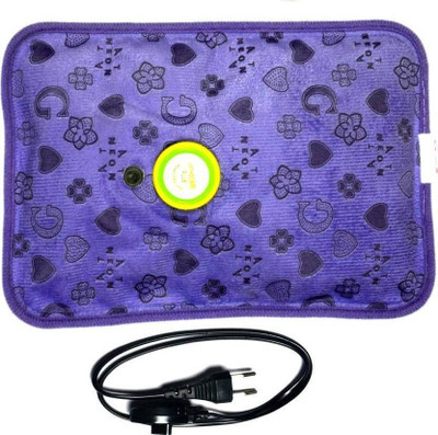 

CRETO Electric Heating Warm Bag Fur Velvet With Hand Pocket for Body Pain Relief electric 1 L Hot Water Bag(Multicolor)