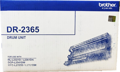 

Brother DR-2365 TONER CARTRIDGE Single Color Ink Toner(Black)