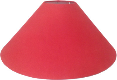 

RDC 13" Round Plain Red - B22 Holder Ring Size Table Lamps Lamp Shade(Cotton, Plastic)