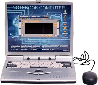 

b bros new toys Educational laptop Notebook, Computer with 22 Activities & Games including mouse for kids(Multicolor)
