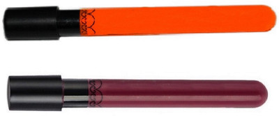 

Menow MN Generation-II Long lasting Lip Gloss ( purple , bright orange)(4.4 g, purple, orange)