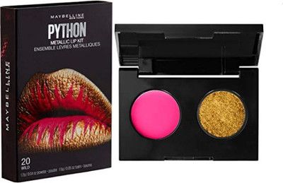 

Maybelline New York Lip Studio Python Metallic Lip Kit, 20 Wild, 2.7g(20 WILD)