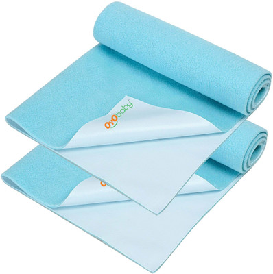 

Oyo Baby Cotton Baby Bed Protecting Mat(Light Blue
