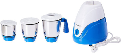 

Pigeon Amaze550 550 Juicer Mixer Grinder(White, Blue, 3 Jars), Blue;white