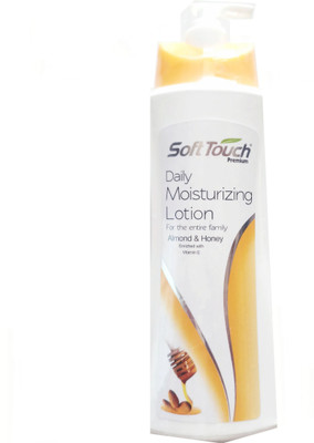 

Soft Touch Daily Moisturizing Lotion-Almond & Honey Enriched With Vitamin E.(500 ml)