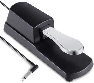 

Techtest Sustain Pedal For Keyboard Sustainable Design Board Cable Foot Switch(Black)