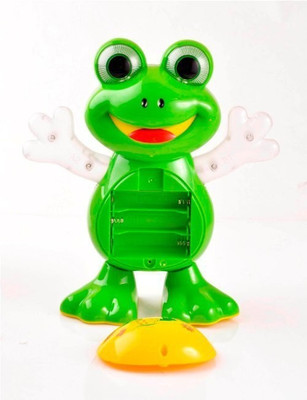 

Crazy Beam Dancing frog with music and light(Green)
