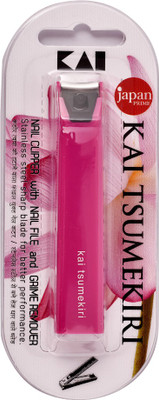 

Kai Nail Clipper Tsumekiri Pink