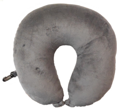 

Royalkart Spungee Microbeads Travel Neck pillow for Car, Train, Bus, Flight Neck Pillow(Grey)