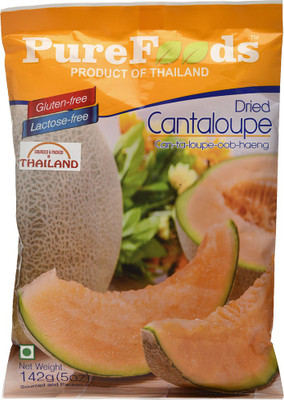 

PureFoods Dehydrated Gluten and Lactose Free Cantaloupe(142 g, Pouch)