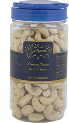 

GEOSMIN Attractive Grade Cashew Premium W240 / W280 nuts Cashews(450 g, Mason Jar)